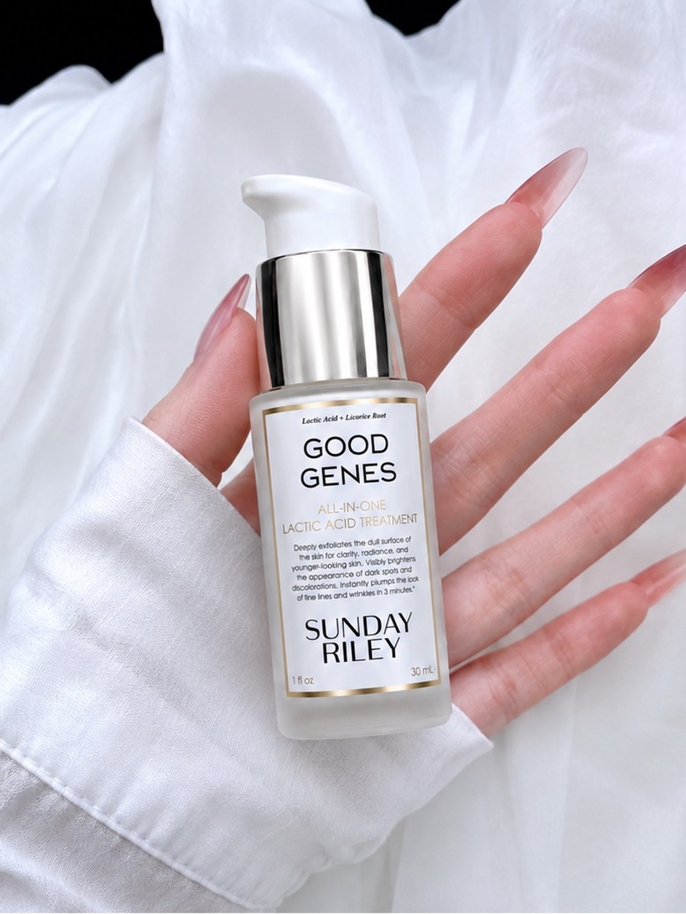 Sunday Riley Good Genes Lactic Acid Treatment 1oz Full Size NIB Sealed Sephora